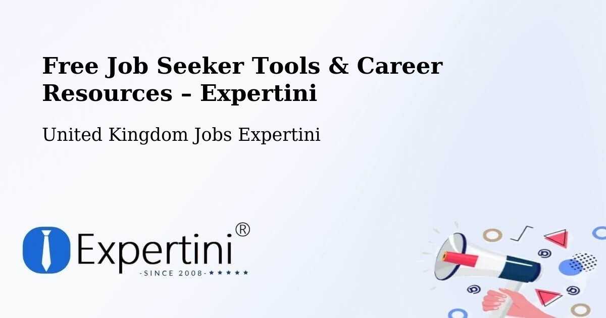Free Job Seeker Tools & Career Resources – Upminster - Upminster, United Kingdom Jobs Expertini
